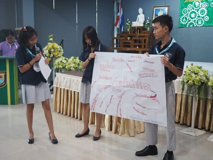 ออกไปพีเซ็นให้ความรู้กับเพื่อนใหม่ๆ