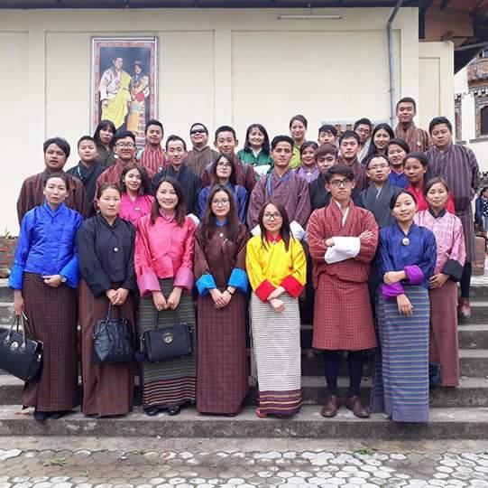 A two days workshop on the capacity development for the coordinators and members of Young Bhutan Network(YBN) at Thimphu DYS.