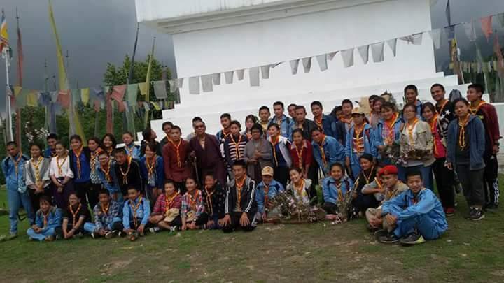 Voluntered during Moelam chenmo 