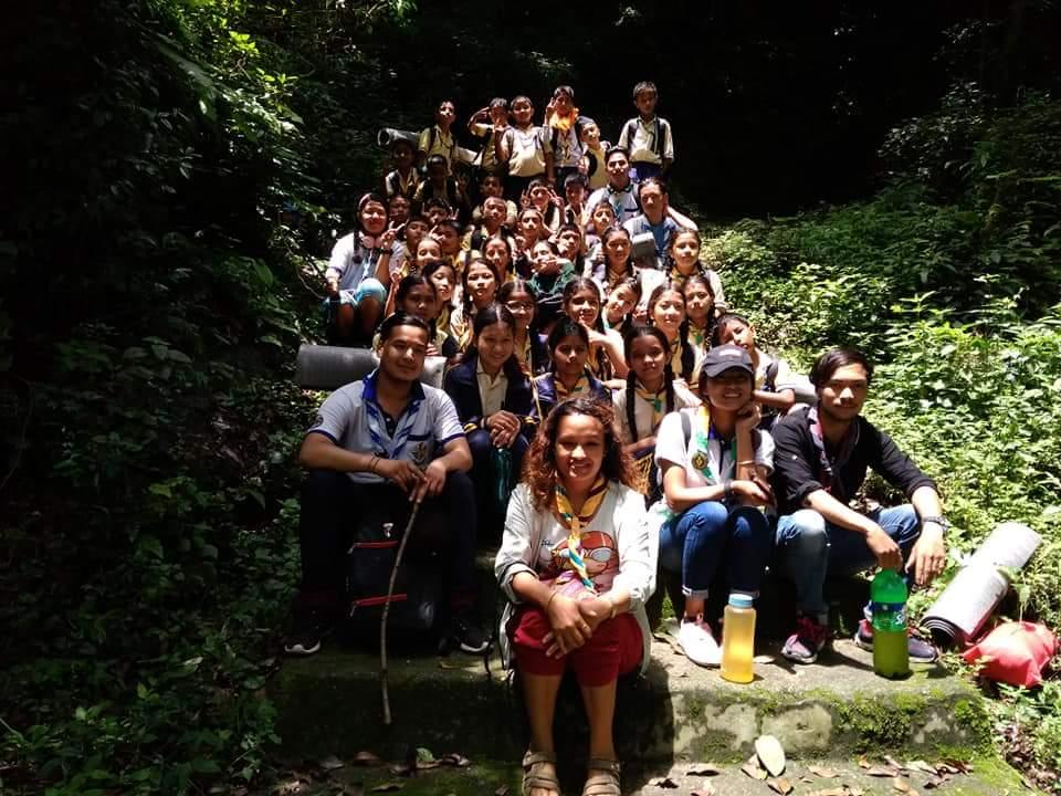 Hiking to Tarkeshwor