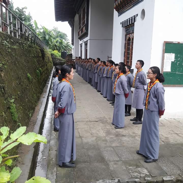 ESCORTING DSA PRESIDENT