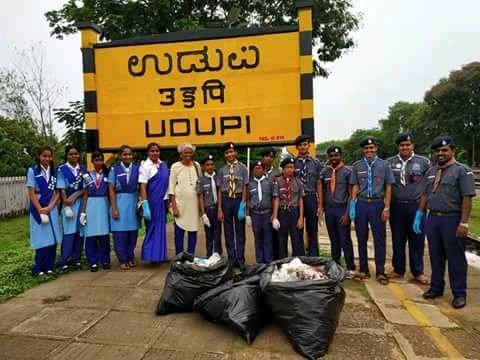 25th month  swatch Bharat Service project Udupi karnataka INDIA.