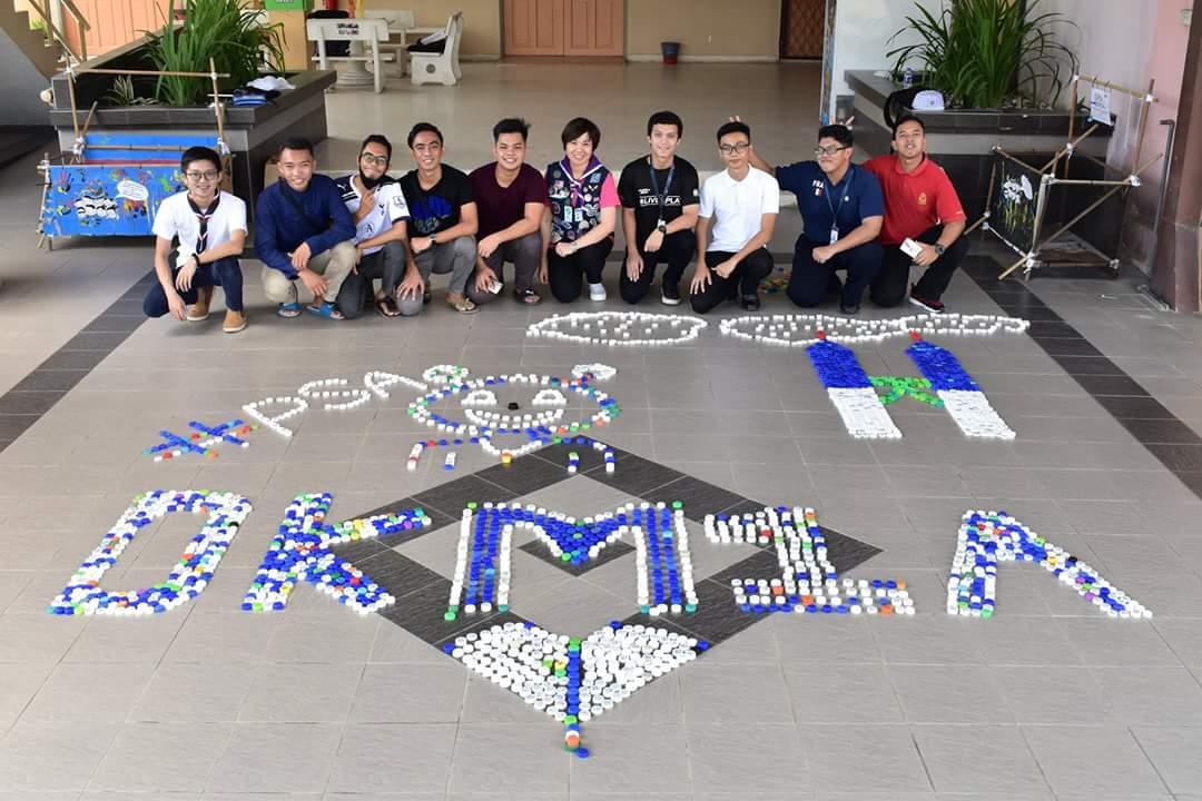 Walkside by Rovs Project - Collected Bottle Caps at Politeknik Sultan Salahuddin Abdul Aziz Shah