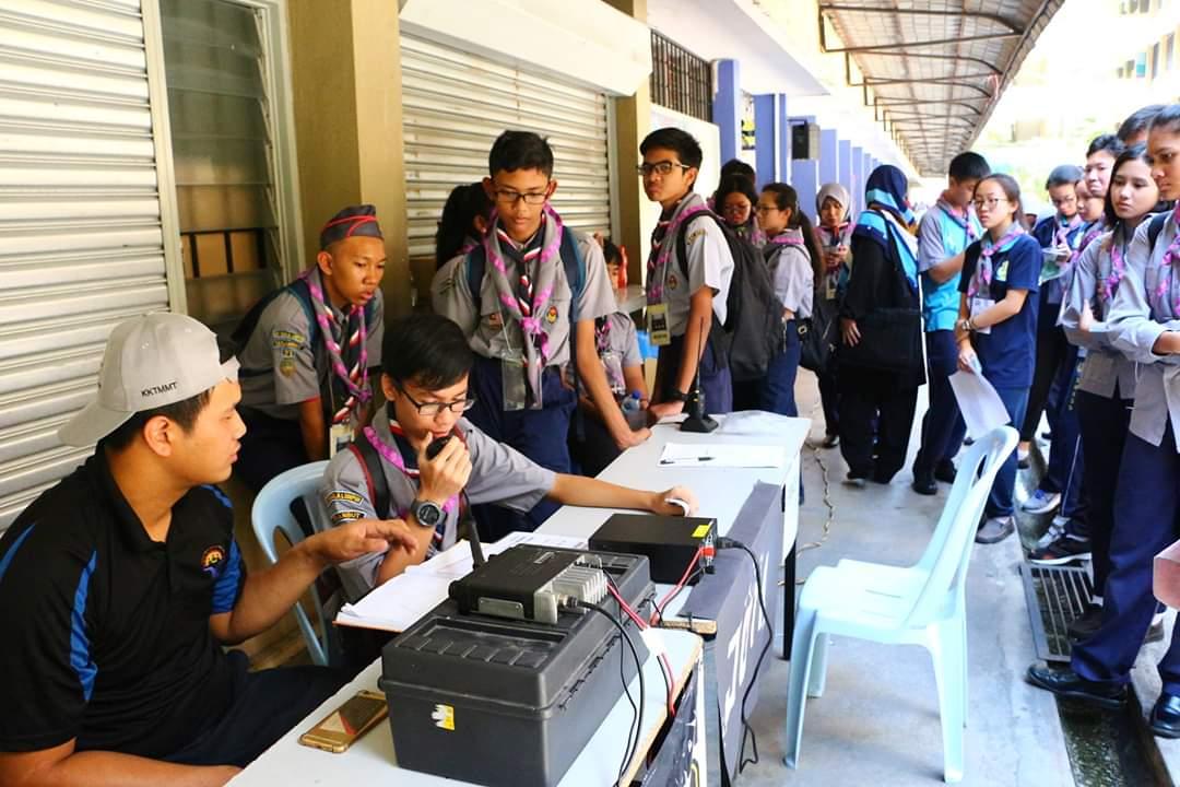 CQ JOTA! This is 9M4CSW! Calling from SMK Sinar Bintang
