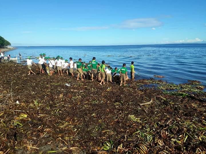Kusiong coastal clean up drive