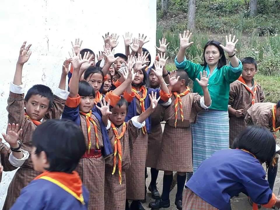 Practical session on Hand Washing.