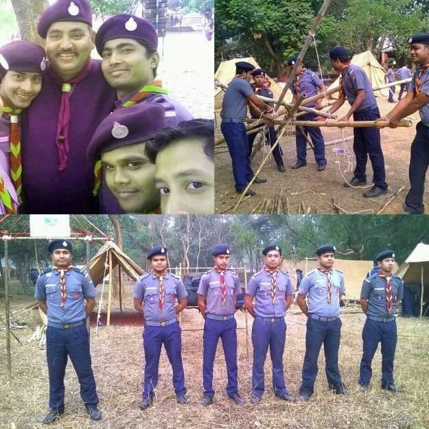 INTER DISTRICT COMPETITION for ROVER'S @STP/ MADHUPUR