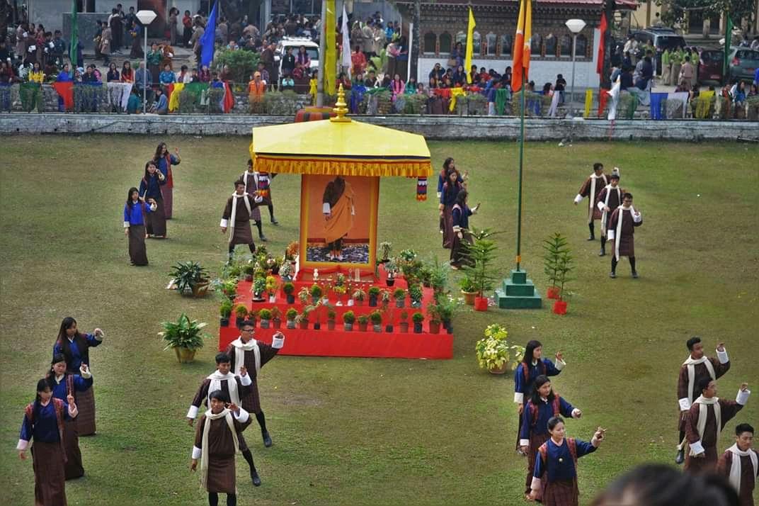 Took part in Celebrating Birth Anniversary of the Fifth Druk Gyalpo and National Scouts Day