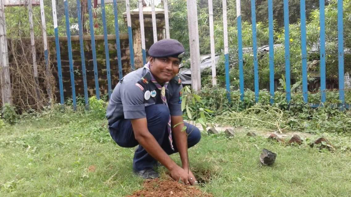 TREE PLANTATION WITH LIONS CLUB