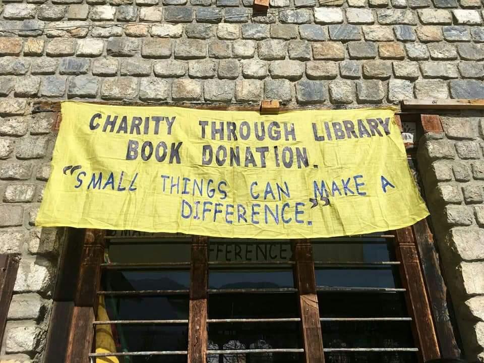 Charity Through Book Donation