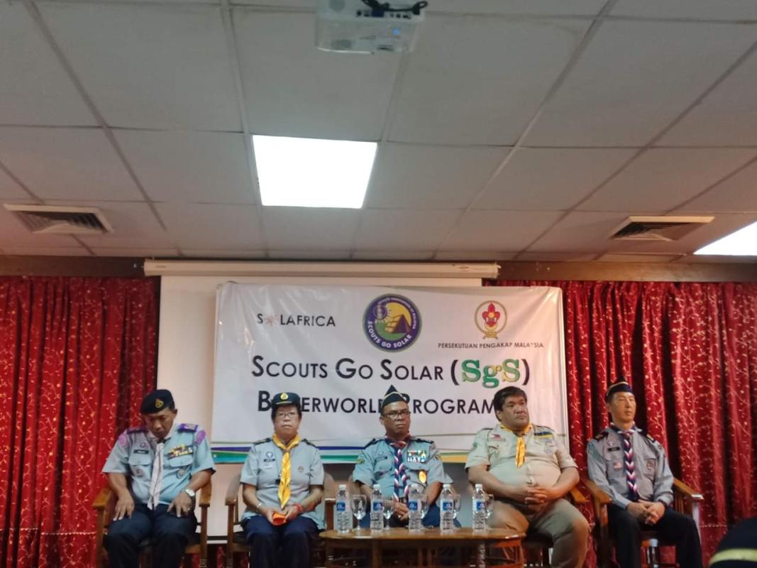 1st Malaysia Scout Go Solar Workshop