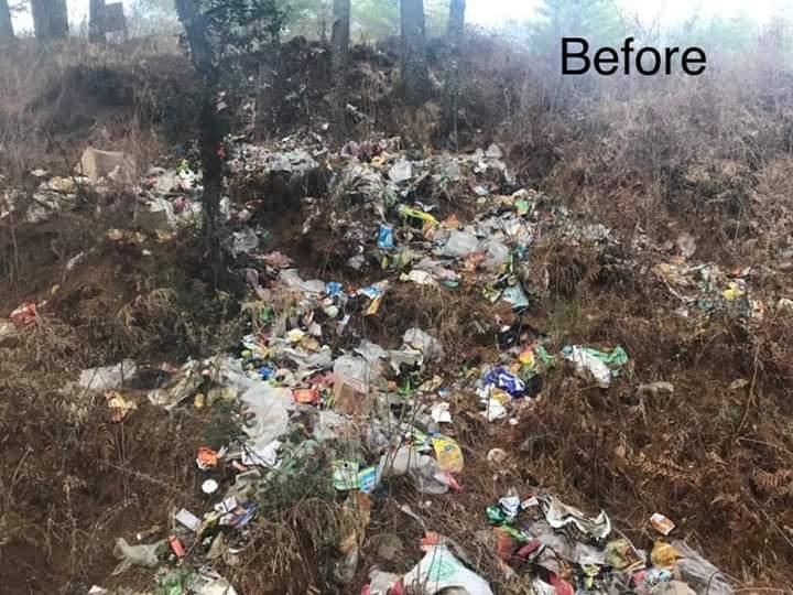 Trash tag challenge