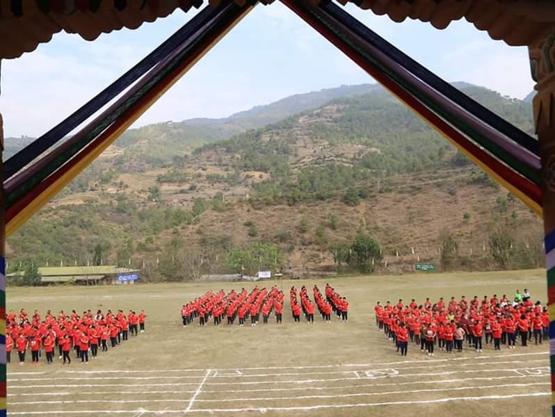 Sports day for building up good health