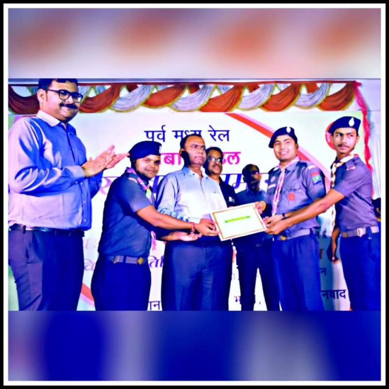 "SERVICE AWARD"during the 64th Railway Week @DHANBAD