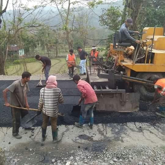 Road To Peace ,Phase II, Black Topping 