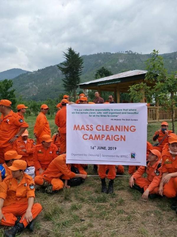 Mass cleaning campaign