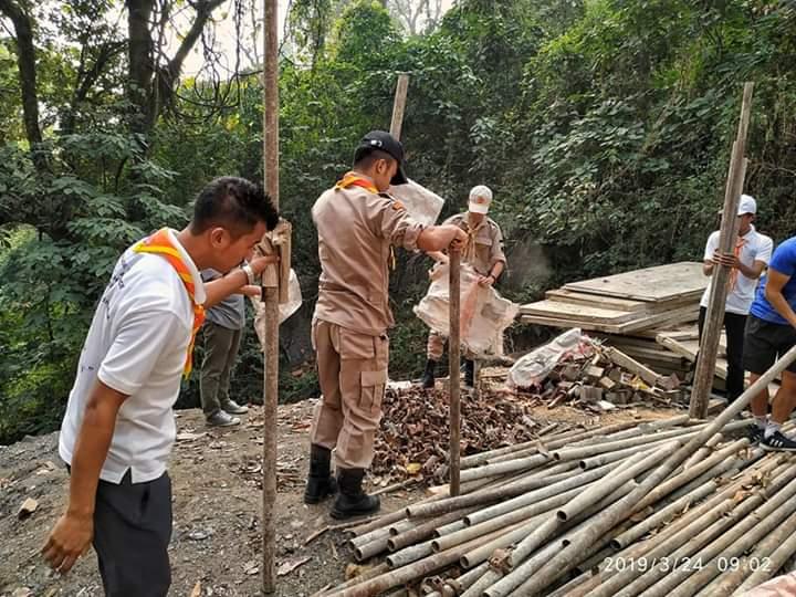 Volunteery service to Mila repa lhakhang