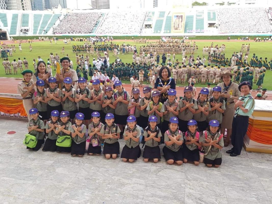 ร่วมเดินสวนสนาม