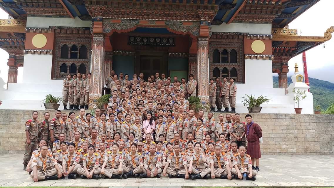 12th batch scouts leadership training