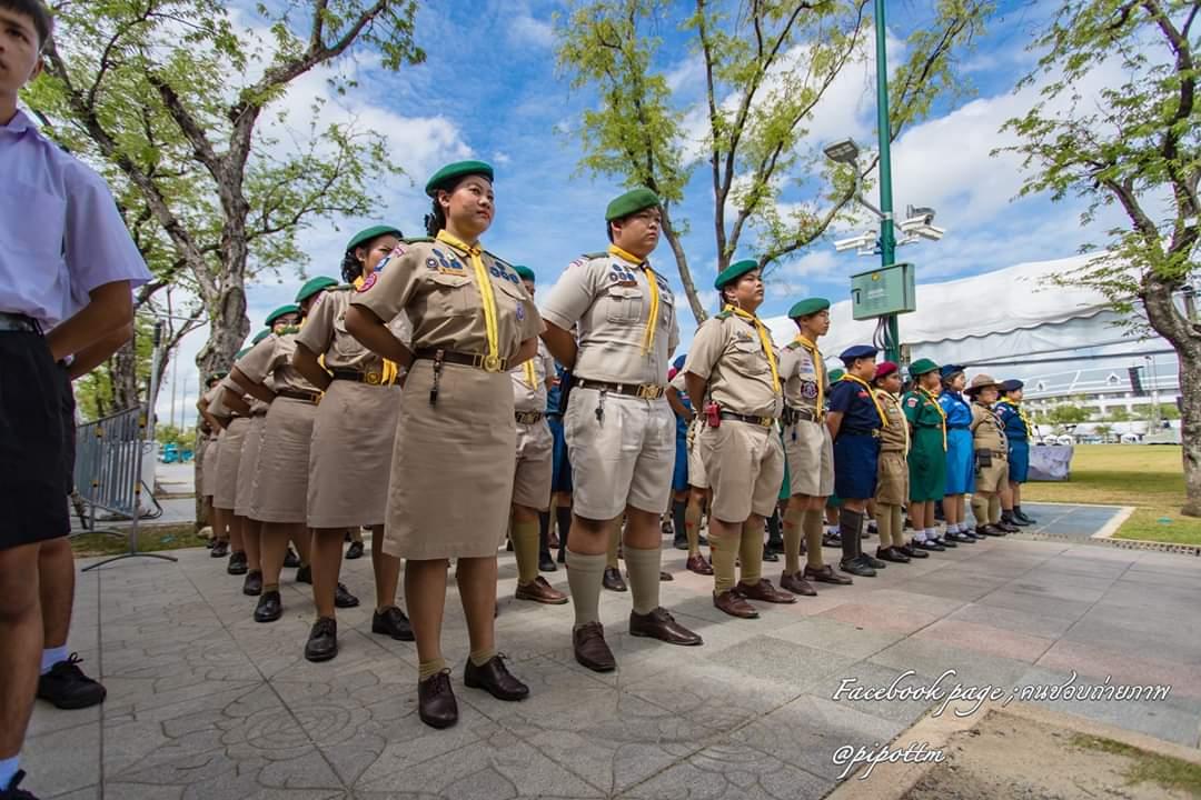 Scout RCC service วันแม่แห่งชาติ 62