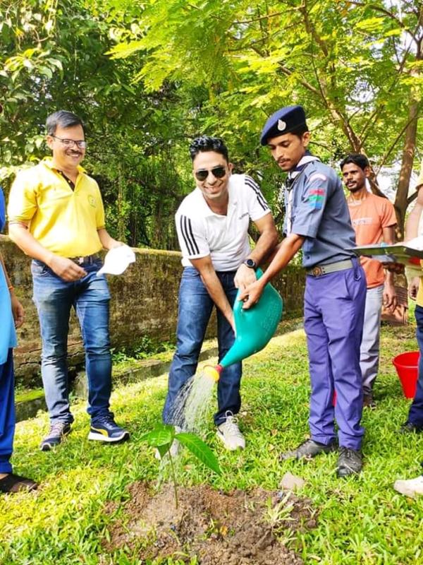 Routh march with three plantation 