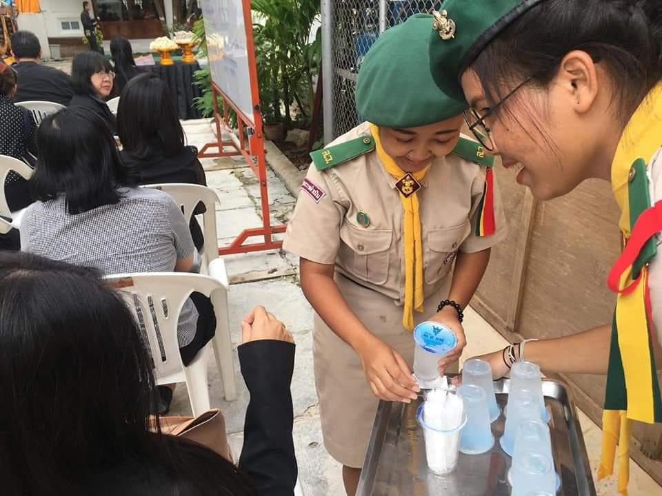 ปฏิบัติหน้าที่ ช่วยงานฌาปนกิจศพ