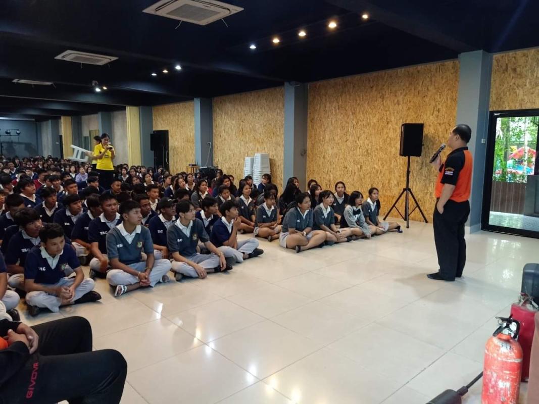 อบรมซ้อมอพยพ​หนีไฟ
