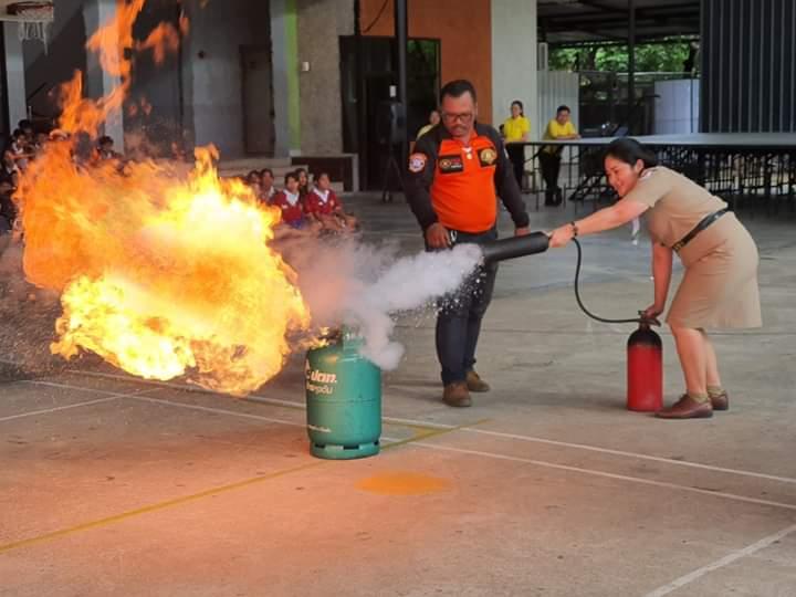 อบรมเรื่องอัคคีภัย