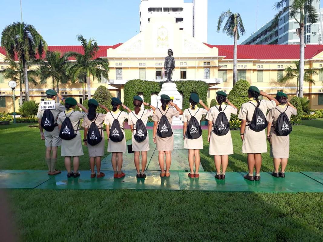 เข้าร่วมโครงการโครงการลูกเสือทำความดีด้วยหัวใจ 