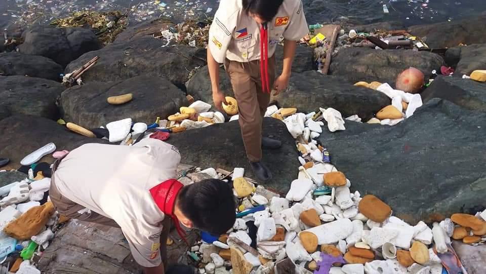 CHS Senior Scouts ; Outfit 510 COASTAL CLEAN-UP 2019