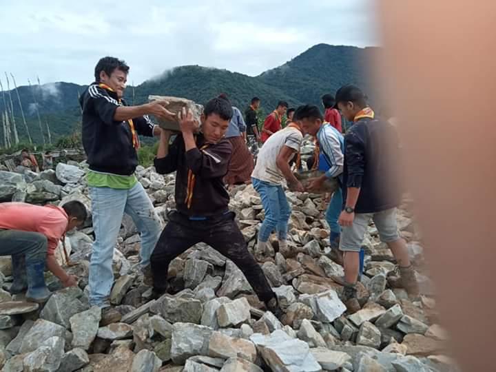 Helping to community 