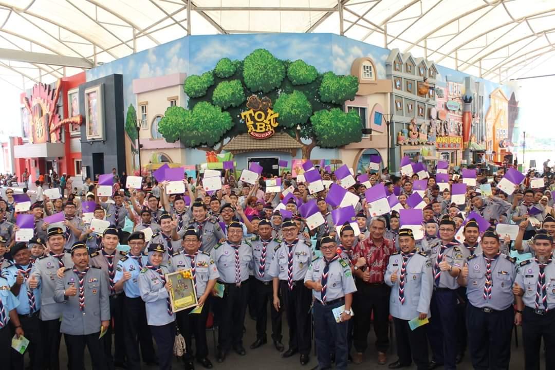 Majlis Pemakaian Lencana Dan Penyampaian Sijil Perakuan Lulus Pengakap Raja Persekutuan Pengakap Malaysia Negeri Perak Darul Ridzuan Tahun 2019
