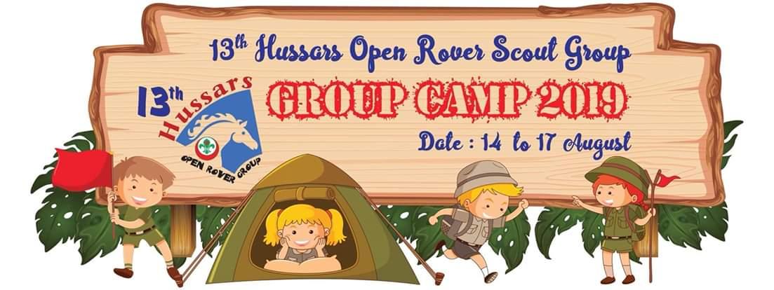 Group Camp 2019, 13th Hussars Open Rover Scout Group

