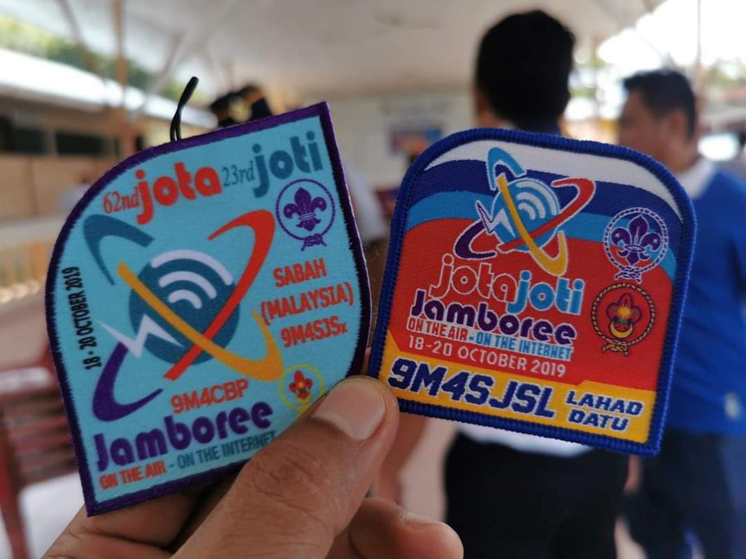 Scout World 62nd Jota 23rd Joti Jamboree Lahad Datu Station 9M4SJSL