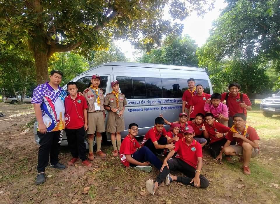 นำนักเรียนเข้าร่วมงานชุมนุมลูกเสือแห่งชาติ ครั้งนี้ 21 