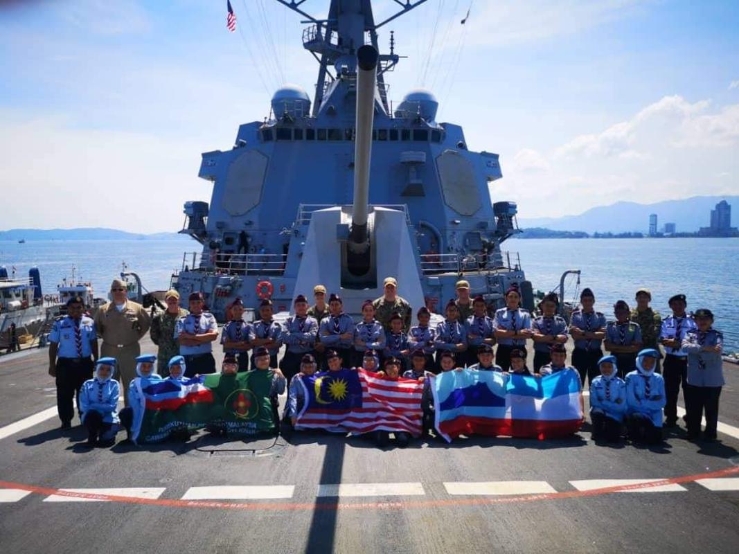 Lawatan Ke Kapal USS DG88