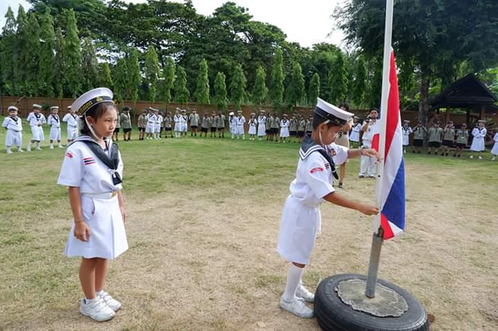 เข้าร่วมกิจกรรมเปิดกองลูกเสือเนตรนารี