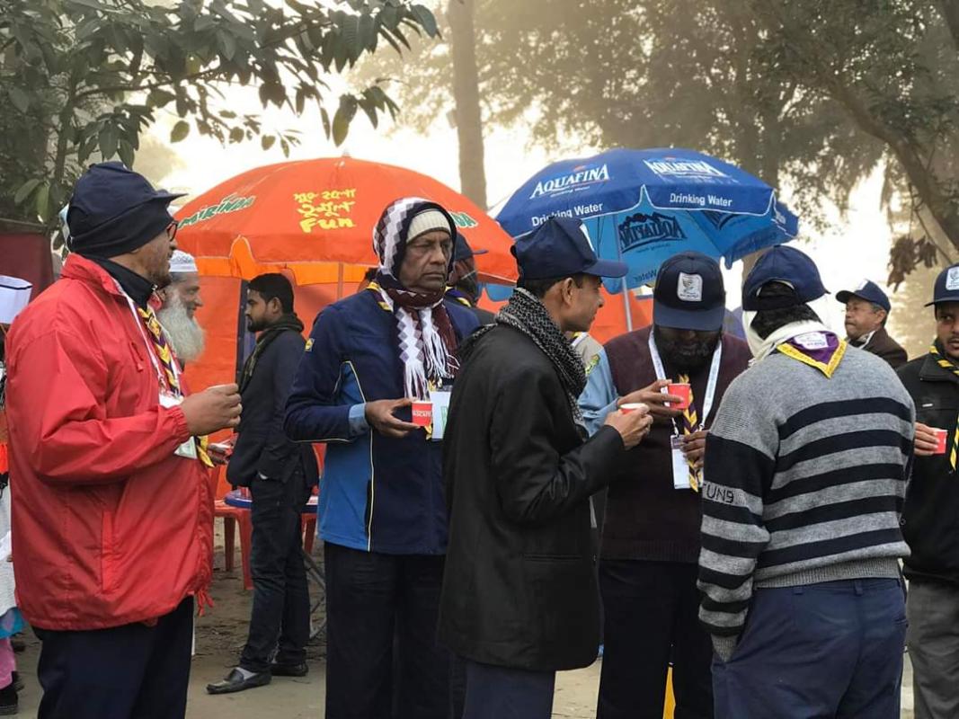 Tea Service in National Cub Camporee 
