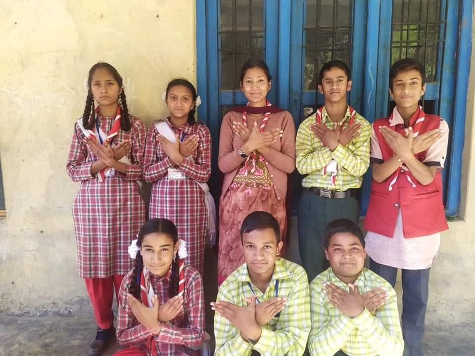 महात्मा गांधी जी की 150 जयंती पर स्वच्छता अभियान 
