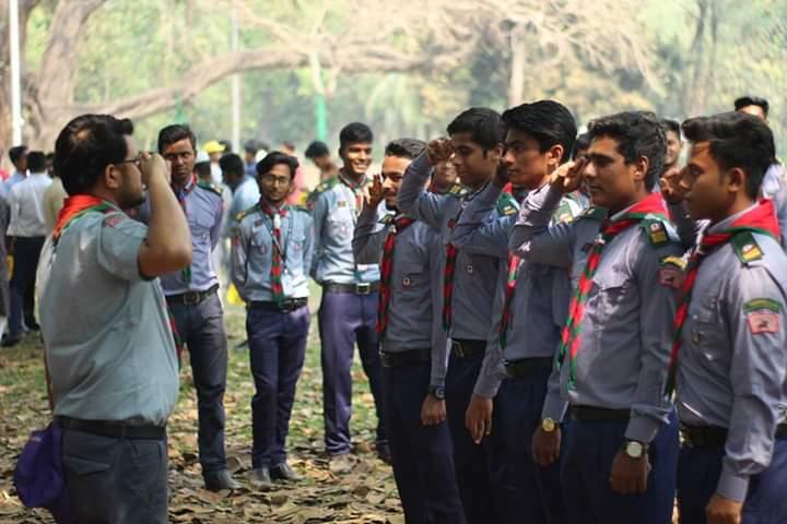 লালবাগ ওপেন স্কাউট গ্রুপ দীক্ষা অনুষ্ঠান ২০১৯