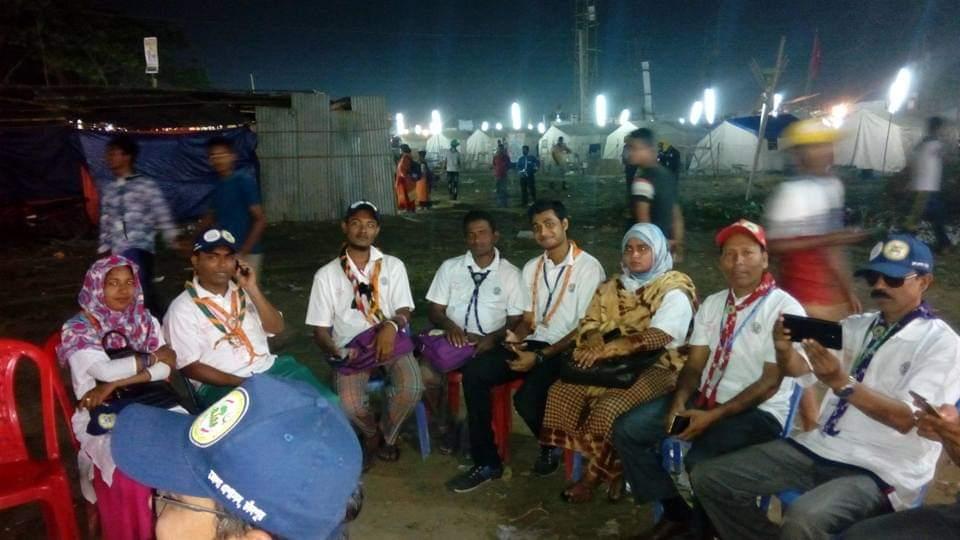 ঢাকা জেলা রোভার রোভার এর প্রাক্তন ও বর্তমান সিনিয়র রোভার মেট প্রতিনিধিদের মিলনমেলা