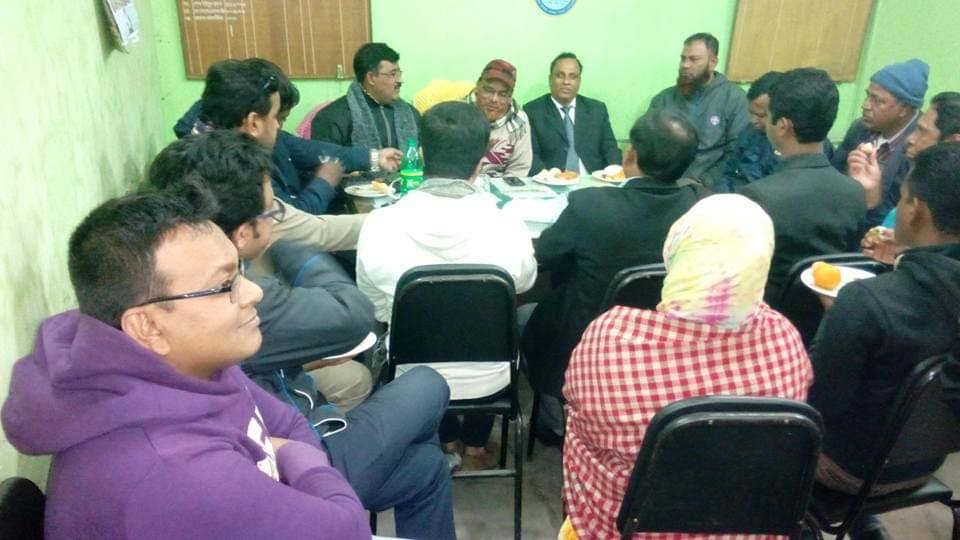 ঢাকা জেলা রোভার এর প্রোগ্রাম কর্মসূচির মিটিং