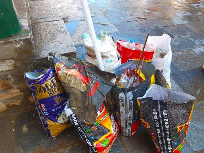 Zero waste hour on 2nd day of every month in Bhutan