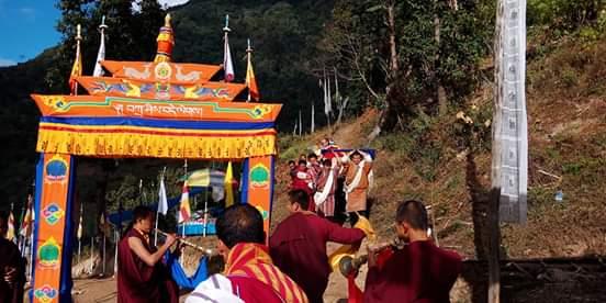 Annual Tsechu ( Annual festival at pema wosel choling gyenpa) 
