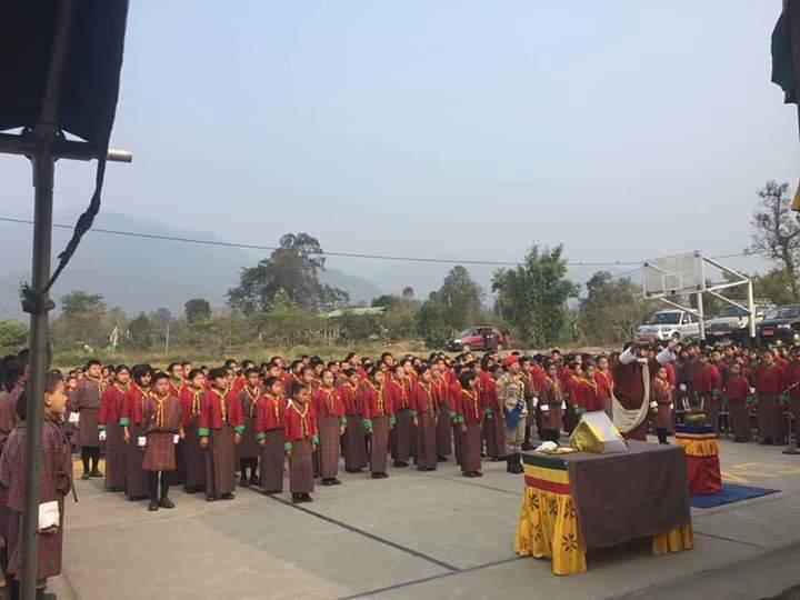 Voluntered to take over scoutng programme at my parents school.