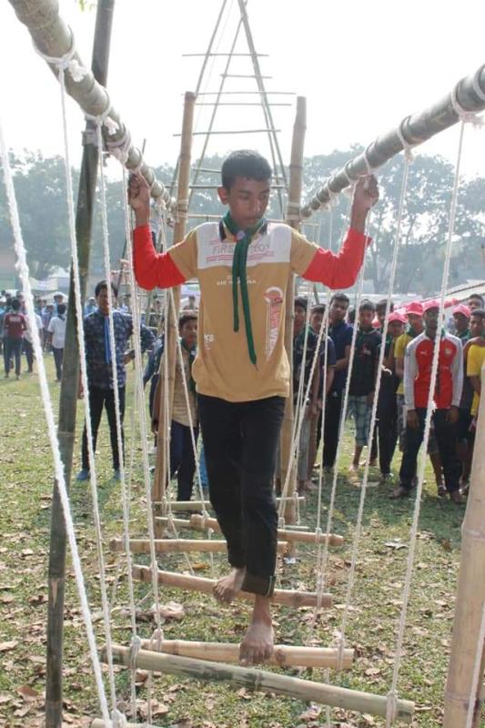   চ্যালেঞ্জ ৬ বাঁধা  স্কাউট ২০২০