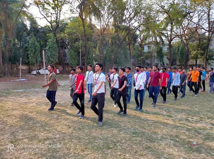 ২৬ শে মার্চ এর প্যারেড এর জন্য  অনুশীলন 