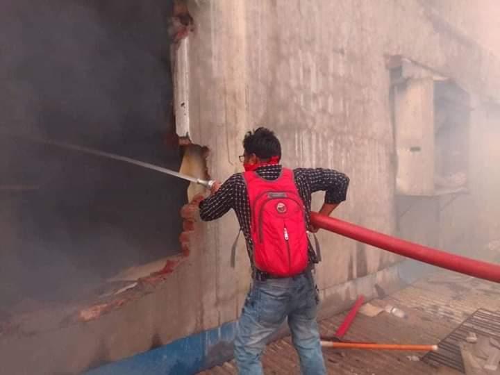  মিরপুর ১০ ঝুটপট্টিতে অগ্নিকাণ্ড-২০২০