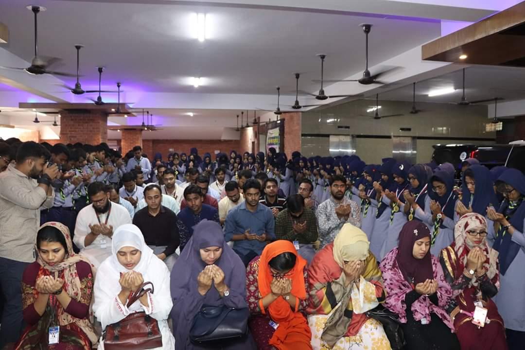 মুজিব জন্মশতবার্ষিকী উপলক্ষে দোয়া ও শ্রদ্ধা