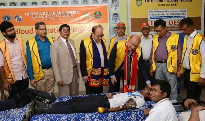 Blood Donation program